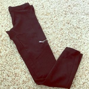 Express Moto zipper legging